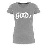 Women’s GOD> T-Shirt - heather gray