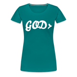 Women’s GOD> T-Shirt - teal