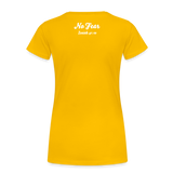 Women’s GOD> T-Shirt - sun yellow