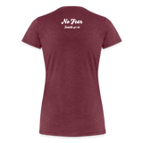 Women’s GOD> T-Shirt - heather burgundy