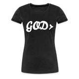 Women’s GOD> T-Shirt - charcoal grey