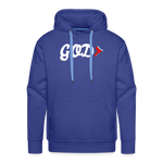 GOD> “Painted”  Hoodie - royal blue