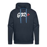 GOD> “Painted”  Hoodie - navy