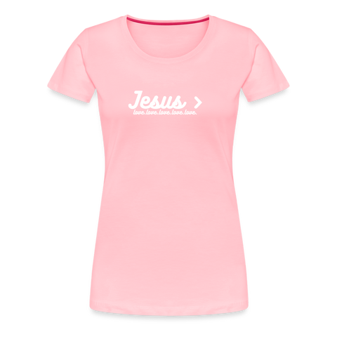 Women’s Jesus> Premium T-Shirt - pink