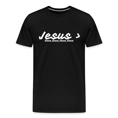 Men's Jesus> Premium T-Shirt - black