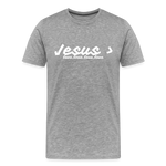 Men's Jesus> Premium T-Shirt - heather gray