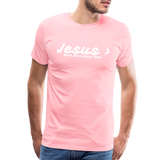 Men's Jesus> Premium T-Shirt - pink