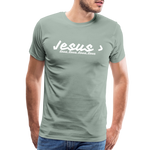 Men's Jesus> Premium T-Shirt - steel green