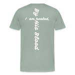 Men's Jesus> Premium T-Shirt - steel green