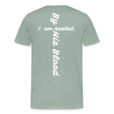 Men's Jesus> Premium T-Shirt - steel green