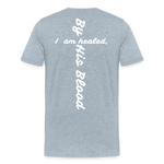 Men's Jesus> Premium T-Shirt - heather ice blue