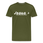 Men's Jesus> Premium T-Shirt - olive green