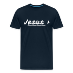 Men's Jesus> Premium T-Shirt - deep navy