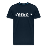 Men's Jesus> Premium T-Shirt - deep navy