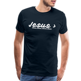 Men's Jesus> Premium T-Shirt - deep navy