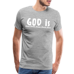 Men's “GOD is Love” T-Shirt - heather gray