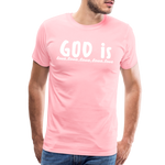 Men's “GOD is Love” T-Shirt - pink