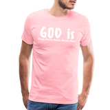 Men's “GOD is Love” T-Shirt - pink