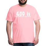 Men's “GOD is Love” T-Shirt - pink