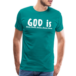 Men's “GOD is Love” T-Shirt - teal