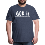 Men's “GOD is Love” T-Shirt - heather blue