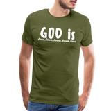 Men's “GOD is Love” T-Shirt - olive green