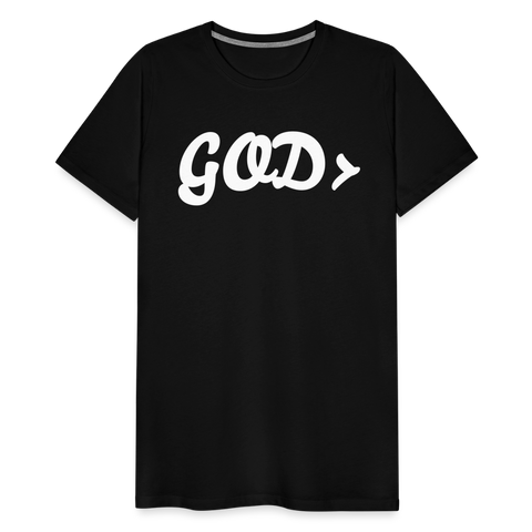 Men's GOD> T-Shirt - black