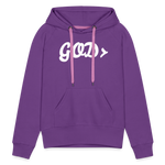 Women’s GOD> Hoodie - purple 
