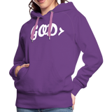 Women’s GOD> Hoodie - purple 
