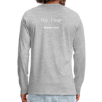 GOD> Long Sleeve T-Shirt - heather gray